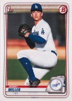 2020 Bowman Draft #BD38 Bobby Miller Baseball Card