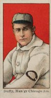 1909 American Caramel # Hugh Duffy Baseball Card