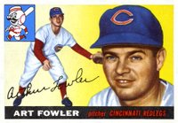 1955 Topps #3 Art Fowler Baseball Card