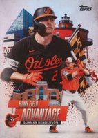 2025 Topps Home Field Advantage #HA7 Gunnar Henderson Baseball Card