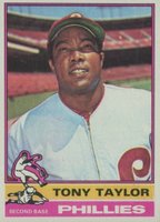 1976 Topps #624 Tony Taylor Baseball Card
