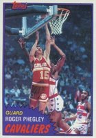 1981 Topps #75 Roger Phegley Mid-West Basketball Card
