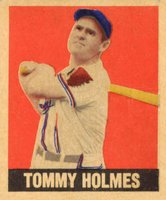 1948 Leaf #133 Tommy Holmes Short Print Baseball Card