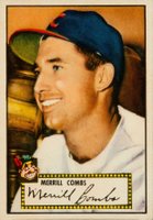 1952 Topps #18 Merrill Combs Red Back Baseball Card