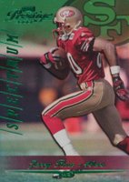 2000 Playoff Prestige #155 Jerry Rice Green Football Card