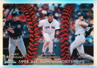 1999 Topps Chrome #452 1998 All-Topps Shortstops Refractor Baseball Card