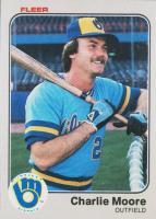 1983 Fleer #42 Charlie Moore Baseball Card