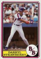 1987 Boardwalk & Baseball Top Run Makers #33 Darryl Strawberry No Slash Baseball Card