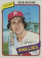 1980 Topps #470 Bob Boone Baseball Card