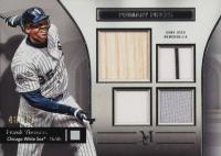 2024 Topps Museum Collection Single-Player Primary Pieces Quad Relics #FTH Frank Thomas Baseball Card