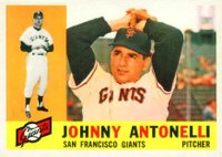 1960 Topps #80 Johnny Antonelli Baseball Card