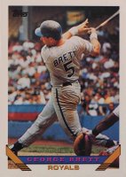 1993 Topps #397 George Brett Baseball Card