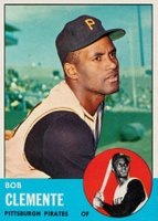 1963 Topps #540 Bob Clemente Baseball Card
