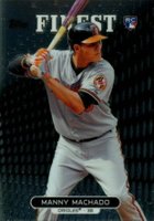 2013 Finest #80 Manny Machado Baseball Card