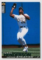 1995 Collector's Choice #125 Rickey Henderson Baseball Card