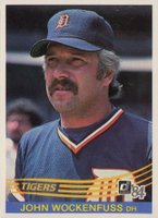 1984 Donruss #150 John Wockenfuss Baseball Card