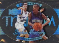1997 Metal Universe Titanium #5 Stephon Marbury Basketball Card
