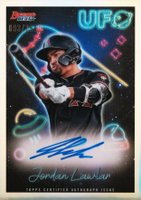 2022 Bowman's Best UFO Autographs #UFOAJLR Jordan Lawlar Baseball Card