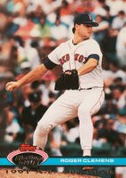 1992 Stadium Club S.E. Skydome #29 Roger Clemens Baseball Card