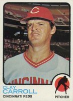 1973 Topps #195 Clay Carroll Baseball Card