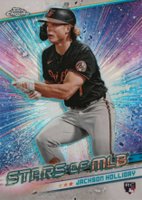 2024 Topps Stars of MLB Chrome #CSMLB83 Jackson Holliday Update Baseball Card