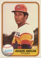 1981 Fleer #63 Joaquin Andujar Baseball Card