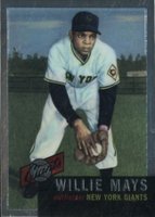 1997 Topps Willie Mays Finest #3 1953 Topps Reprint Baseball Card