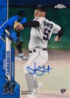 2020 Topps Chrome Update Sapphire Edition Autographs #JY Jordan Yamamoto Baseball Card