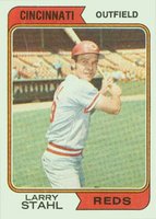 1974 Topps #507 Larry Stahl Baseball Card