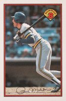 1989 Bowman #140 Paul Molitor Baseball Card