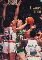 1996 Topps NBA Stars #8 Larry Bird Basketball Card