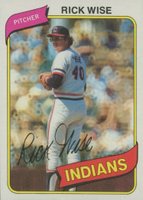 1980 Topps #725 Rick Wise Baseball Card
