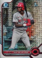 2022 Bowman Mega Box Chrome #50 Elly de La Cruz Baseball Card