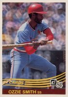1984 Donruss #59 Ozzie Smith Baseball Card