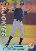 1999 Finest #287 Nick Johnson Refractor Baseball Card