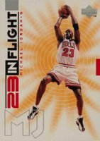 1998 Upper Deck Michael Jordan Living Legend In-Flight #IF8 Michael Jordan Basketball Card