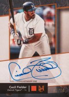 2024 Topps Museum Collection Archival Autographs #AACFI Cecil Fielder Copper Baseball Card