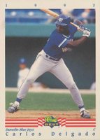 1992 Classic Best #90 Carlos Delgado Baseball Card
