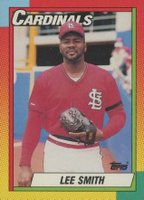 1990 Topps Traded #118T Lee Smith Baseball Card