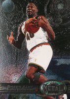1997 Metal Universe #67 Shawn Kemp Reebok Bronze Basketball Card