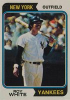 1974 Topps #135 Roy White Baseball Card