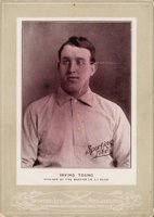 1902 Sporting Life Cabinets #716 Irv Young Boston, NL, 1905 Baseball Card