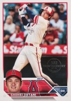 2023 Topps Complete Set #600 Shohei Ohtani 582 Montgomery Club Baseball Card