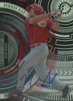 2017 Bowman High Tek #NS Nick Senzel Black Galactic Diffractor Baseball Card