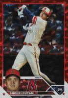 2023 Topps #600 Shohei Ohtani Red Foil Baseball Card