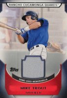 2011 Topps Pro Debut Materials #MM-MT Mike Trout Baseball Card