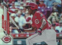 2020 Topps Complete Set #20 Aristides Aquino Chrome Baseball Card