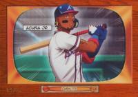 2024 Bowman 1955 Bowman Anime #BA11 Ronald Acuna Jr. Orange Refractor Baseball Card