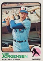 1973 Topps #281 Mike Jorgensen Baseball Card