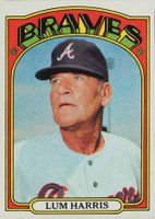 1972 Topps #484 Lum Harris Baseball Card